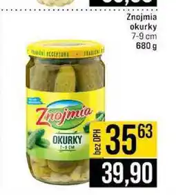 Jip Znojmia okurky 7-9 cm nabídka