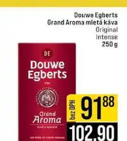 Jip Douwe Egberts Grand Aroma mletá káva Original Intense nabídka