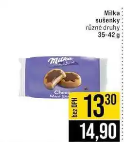 Jip Milka sušenky různé druhy nabídka
