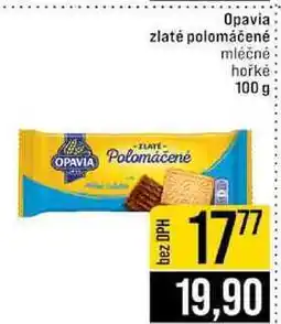 Jip Opavia zlaté polomáčené mléčné hořké nabídka