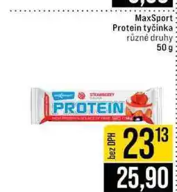 Jip MaxSport Protein tyčinka různé druhy nabídka