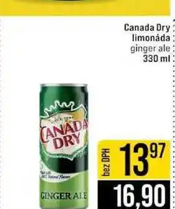Jip Canada Dry limonáda ginger ale nabídka
