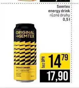 Jip Semtex energy drink různé druhy nabídka