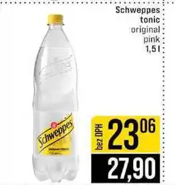 Jip Schweppes tonic original pink nabídka