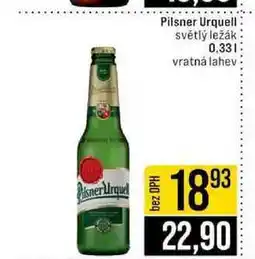 Jip Pilsner Urquell světlý ležák nabídka