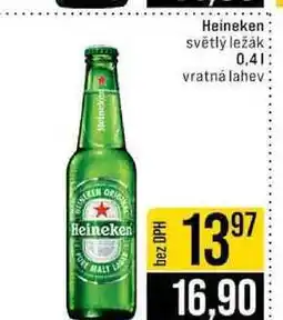 Jip Heineken světlý ležák nabídka