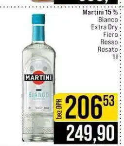 Jip Martini 15% Bianco Extra Dry Fiero Rosso Rosato nabídka