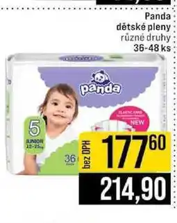Jip Panda dětské pleny různé druhy 36-48 ks nabídka