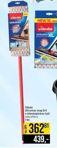 Jip Vileda Ultramax mop 2v1 s teleskopickou tyčí microfibre 1ks nabídka