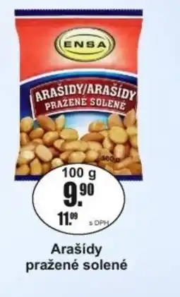 Adam Ensa Arašídy pražené solené nabídka