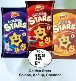 Adam Golden Stars Solené, Kečup, Cheddar nabídka