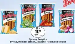 Adam Tyčinky Bertyčky Sýrové, Medvědí česnek, Jalapeno, Restovaná cibulka nabídka