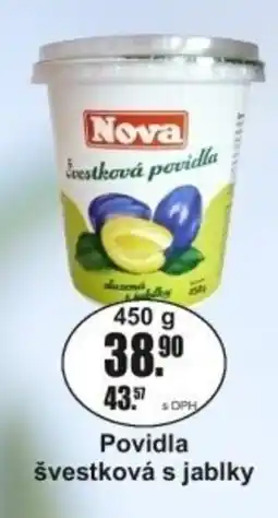 Adam Nova Povidla švestková s jablky nabídka