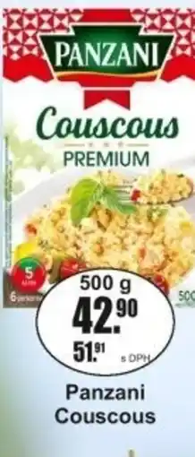 Adam Panzani Couscous nabídka