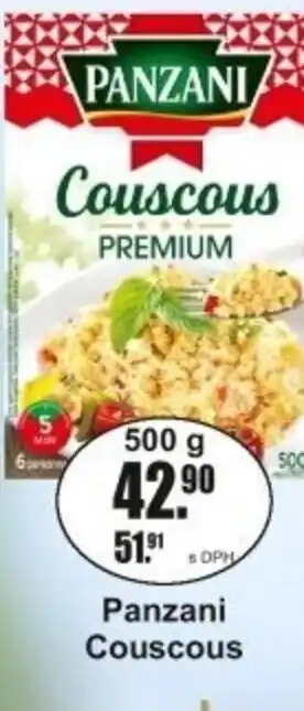 Adam Panzani Couscous nabídka