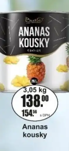 Adam Bassta Ananas kousky nabídka