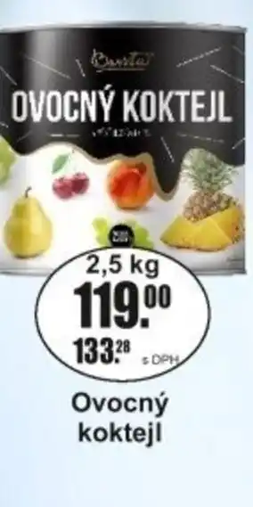 Adam Bassta Ovocný koktejl nabídka