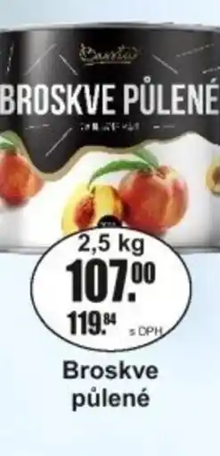 Adam Bassta Broskve půlené nabídka