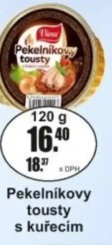 Adam Viva Pekelníkovy tousty s kuřecím nabídka