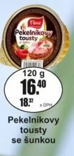 Adam Viva Pekelníkovy tousty se šunkou nabídka