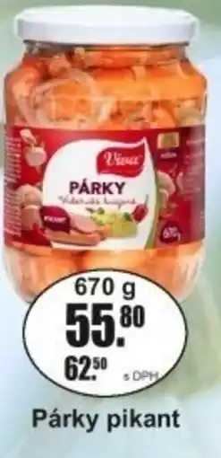 Adam Viva Párky pikant nabídka