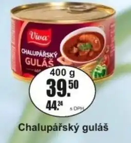 Adam Viva Chalupářský guláš nabídka