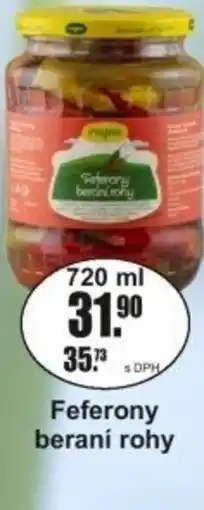 Adam Feferony beraní rohy nabídka