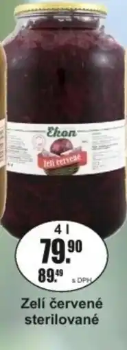 Adam Ekon Zelí červené sterilované nabídka