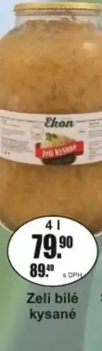 Adam Ekon Zeli bílé kysané nabídka