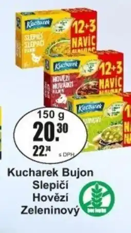 Adam Kucharek Bujon Slepičí Hovězí Zeleninový nabídka