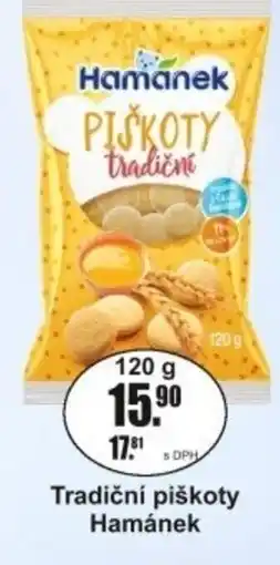 Adam Tradiční piškoty Hamánek nabídka