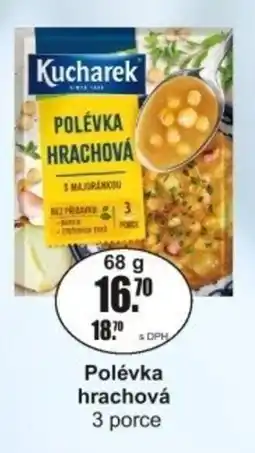 Adam Kucharek Polévka hrachová nabídka