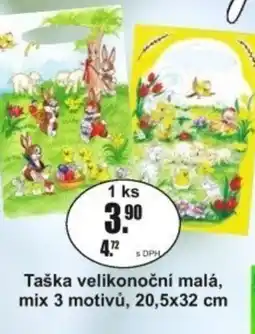 Adam Taška velikonoční malá, mix 3 motivů nabídka