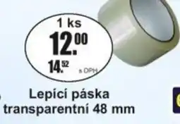 Adam Lepící páska transparentní 48 mm nabídka