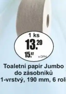 Adam Toaletní papír Jumbo do zásobníků nabídka