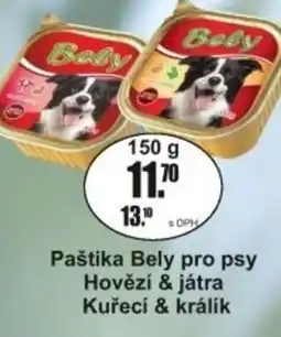 Adam Paštika Bely pro psy Hovězí & játra Kuřecí & králík nabídka