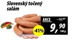 ZEMAN Slovenský točený salám nabídka