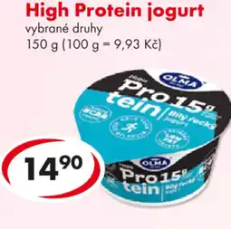 CBA Olma High Protein jogurt nabídka