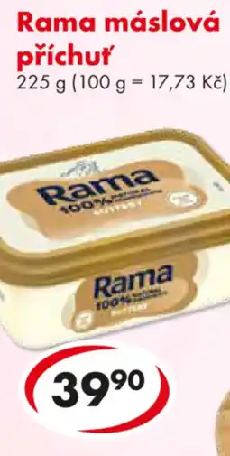 CBA Rama máslová příchuť nabídka