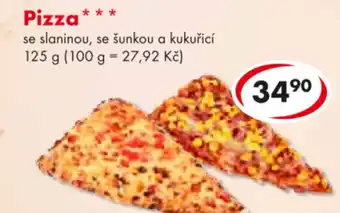 CBA Pizza nabídka