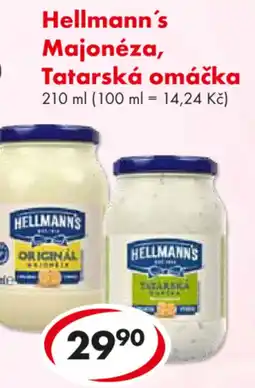 CBA Hellmann's Majonéza, Tatarská omáčka nabídka