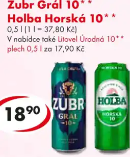 CBA Zubr Grál 10 Holba Horská 10 nabídka
