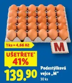 Lidl Vejce m nabídka
