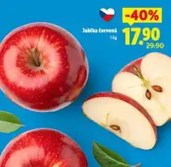 Lidl Jablka červená nabídka