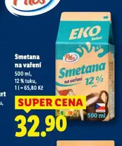 Lidl Smetana na vaření nabídka