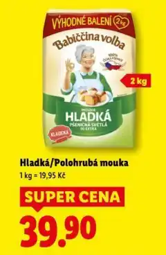 Lidl Hladká mouka nabídka