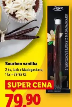 Lidl Bourbon vanilka nabídka