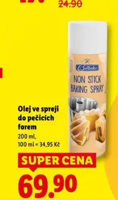 Lidl Olej ve spreji nabídka