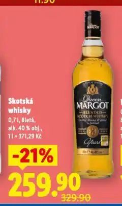 Lidl Skotská whisky nabídka