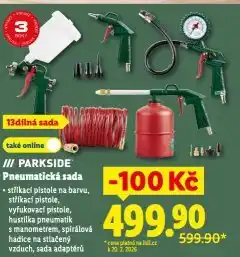 Lidl Pneumatická sada nabídka